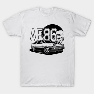 AE86 TRUENO (Black Print) T-Shirt